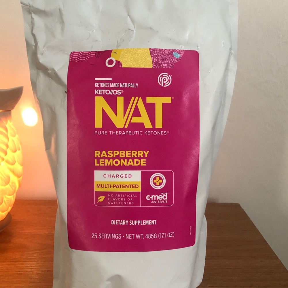 Ketones! Prüvit Raspberry Lemonade charged  25 svg